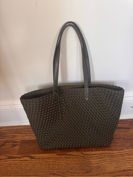 Naghedi Handbags - Naghedi Jetsetter Small Tote in Olive Green